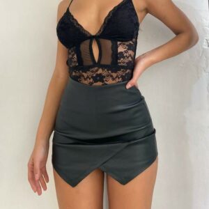 Short Pollera Engomada